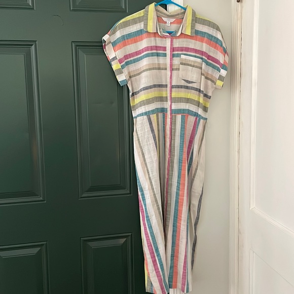 Linen button up dress - Picture 1 of 3